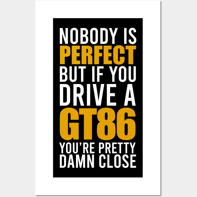 GT86 Owners Wall Art by VrumVrum